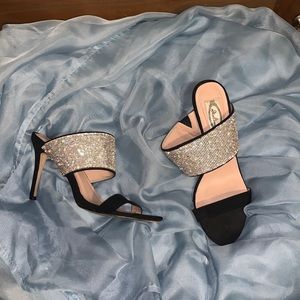 Rhinestone heels
